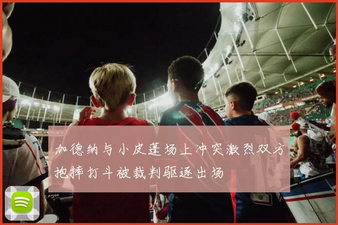 加德纳与小皮蓬场上冲突激烈双方抱摔打斗被裁判驱逐出场